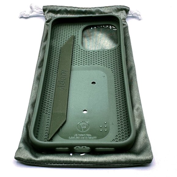 NWT Loopy OLIVE Green iPhone 15 Pro Max Phone Case - Picture 3 of 9